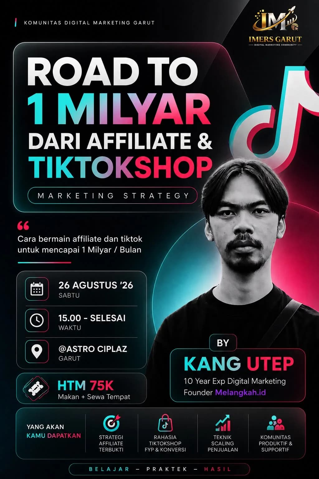 ROAD TO 1 MILYAR DARI AFFILIATE & TIKTOKSHOP